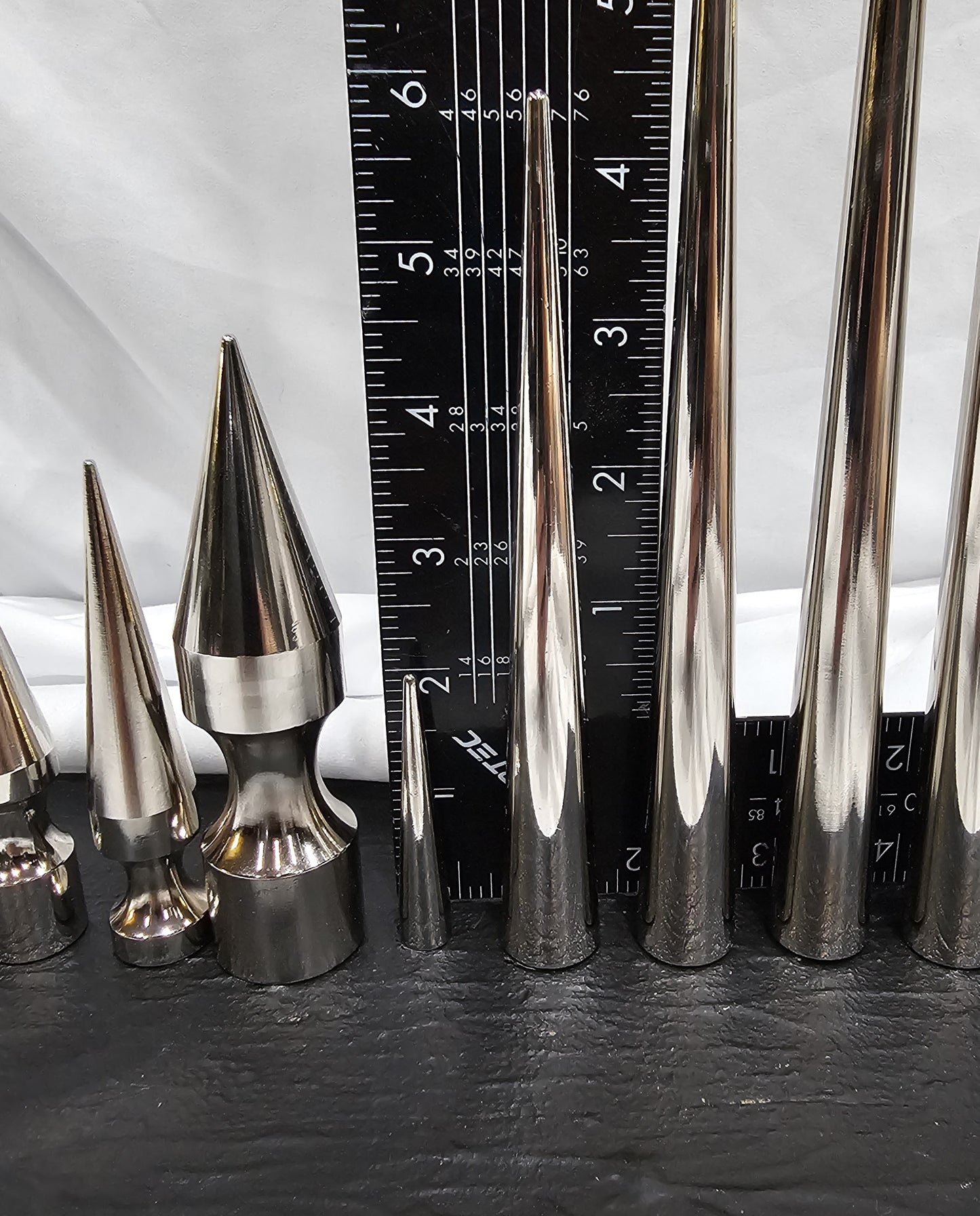 150 mm cone spike approx. 6 inch aluminum spike