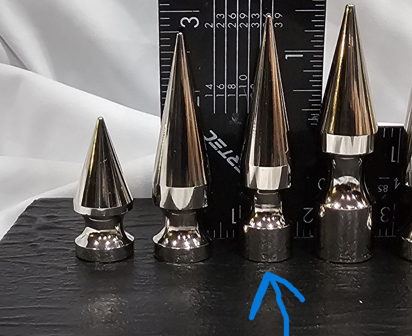 75 mm tree spike approx. 3 inch aluminum spike