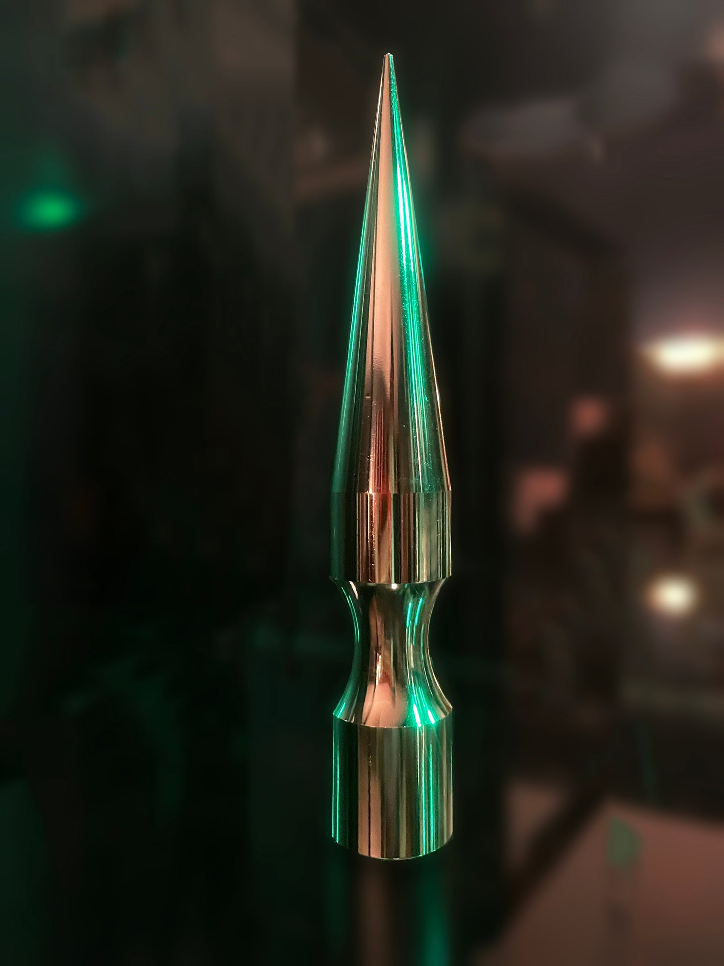 7 1/2" tree spike approx. 7.5 inch aluminum spike, largest in the world