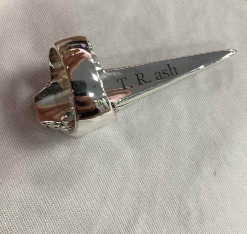 Coffin Claw Ring -Solid Sterling Silver, Handmade, comfort fit