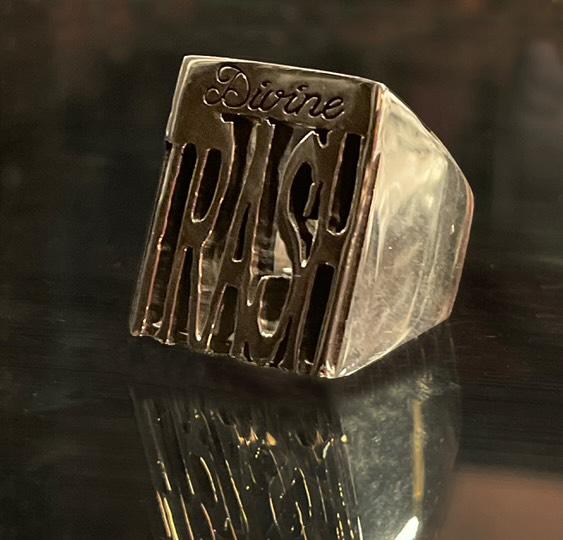Divine Trash Ring -Solid Sterling Silver, Handmade, comfort fit