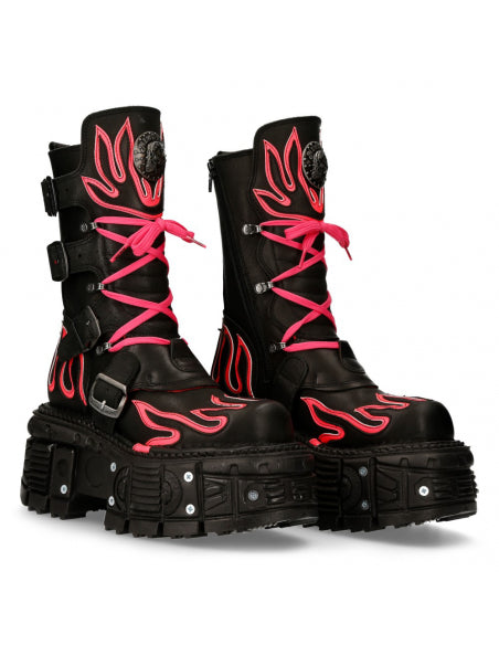 pink flamed New Rock M-TANK015-C6 of METALLIC COLLECTION