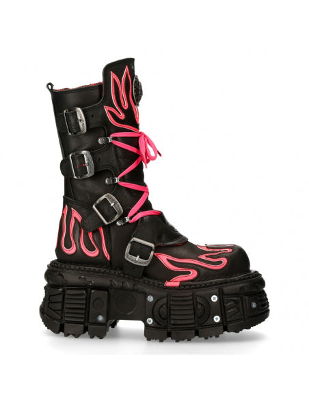 pink flamed New Rock M-TANK015-C6 of METALLIC COLLECTION
