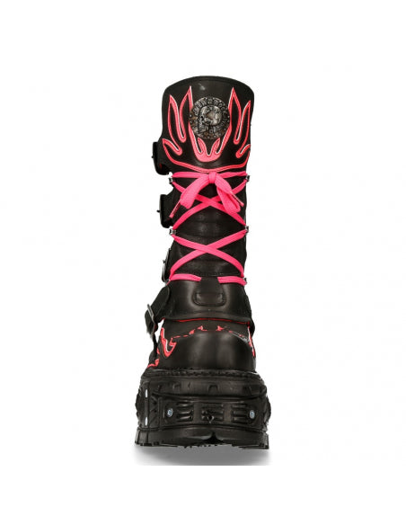 pink flamed New Rock M-TANK015-C6 of METALLIC COLLECTION