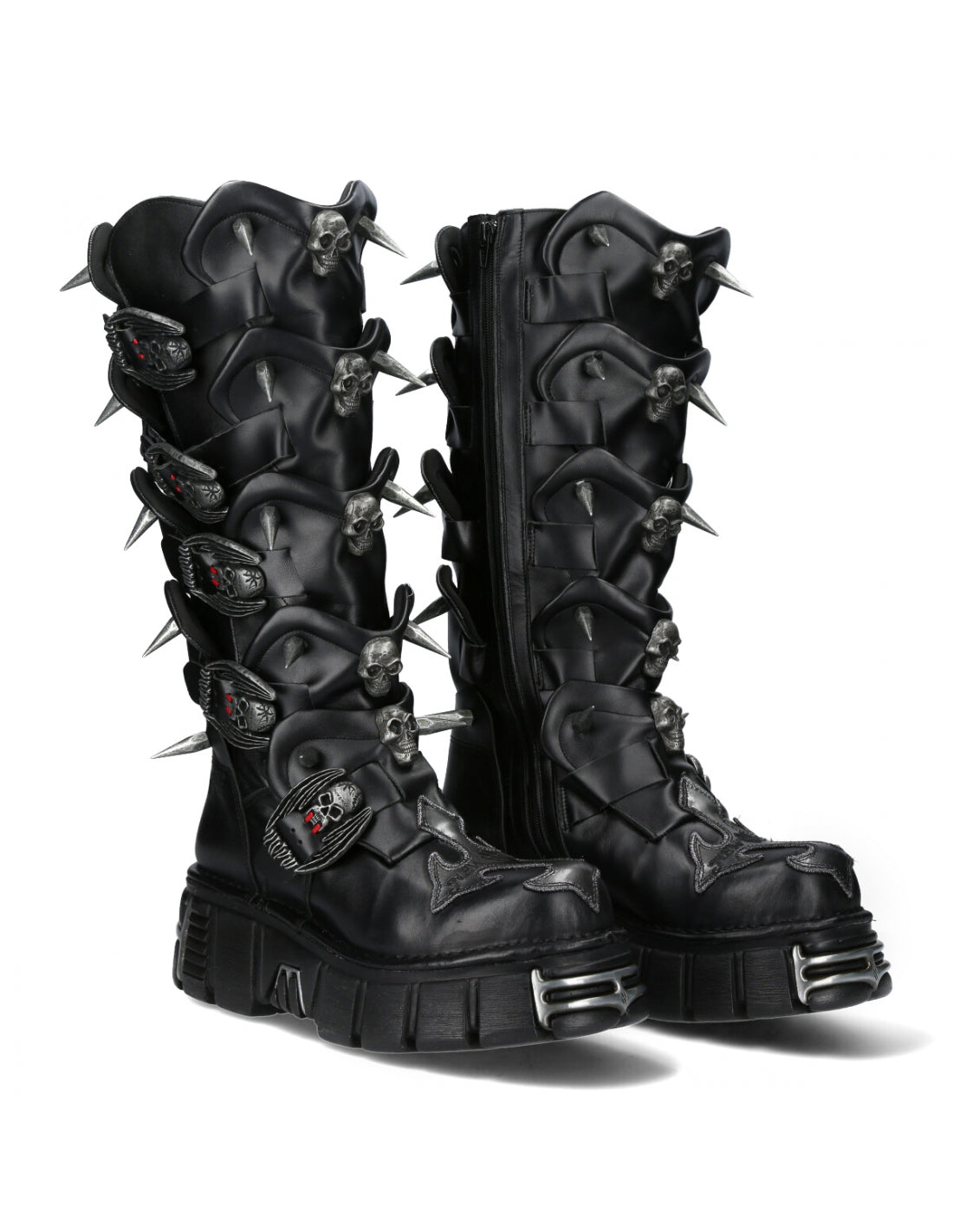BLACK TOWER BOOTS M-755-C4 of METALLIC COLLECTION