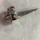 Coffin Claw Ring  -Solid Sterling Silver, Handmade, comfort fit