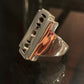 Razor Ring -Solid Sterling Silver, Handmade, comfort fit