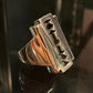 Razor Ring -Solid Sterling Silver, Handmade, comfort fit