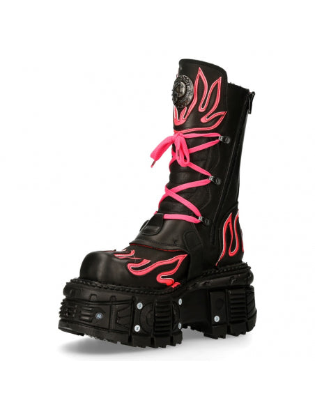 pink flamed New Rock M-TANK015-C6 of METALLIC COLLECTION