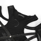 mesh armed shirt connected by a faux leather Pentagram faux leather