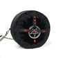 *CLEARANCE*Black Gothic Victorian Round Pentagram Hand Bag