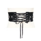 Punk Zip-Up Women's Corset Belt