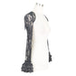 Gothic Victorian sexy women flared sleeves stretchy rose lace long sleeve shawl