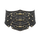 Metallic Bronze Steampunk Men's Waist Cincher