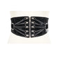 Punk Zip-Up Women's Corset Belt
