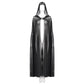 mesh see through Women's shawl cape with hood with chest straps