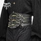 Metallic Bronze Steampunk Men's Waist Cincher