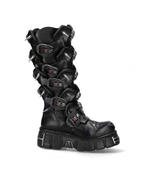 BLACK TOWER BOOTS M-755-C4 of METALLIC COLLECTION