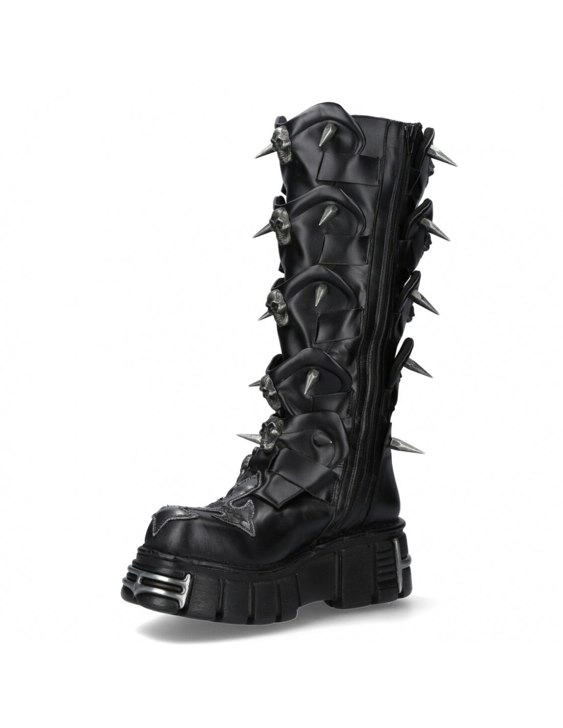 BLACK TOWER BOOTS M-755-C4 of METALLIC COLLECTION